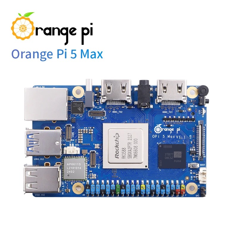 RoRuSOrange Pi 5 Max 16GB V1.5 - Rk3588 Mini Pc Board avaliação e preço