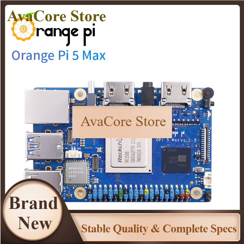 AvaCore Orange Pi 5 Max 16GB V - Rk3588 Mini Pc Board avaliação e preço