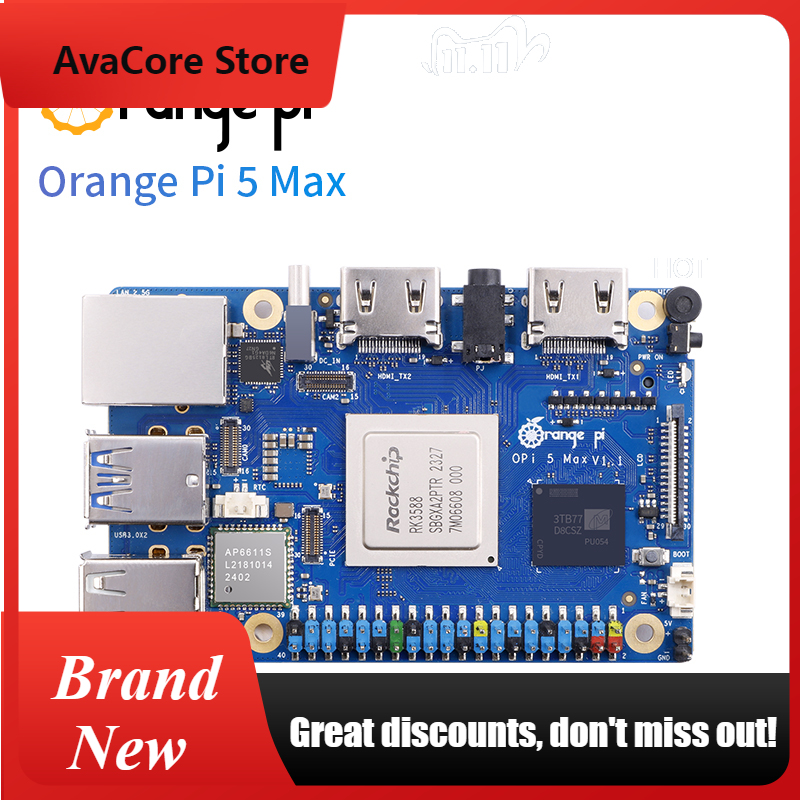 AvaCoreOrangePi 5 Max 16GB com - Orange Pi 5 Max Rk3588 avaliação e preço